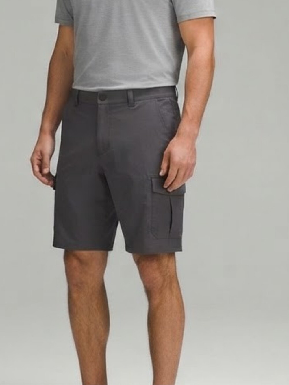 Orvis Tech Cargo Shorts Men's Size 38 Gray Performance Hiking Outdoor Utility